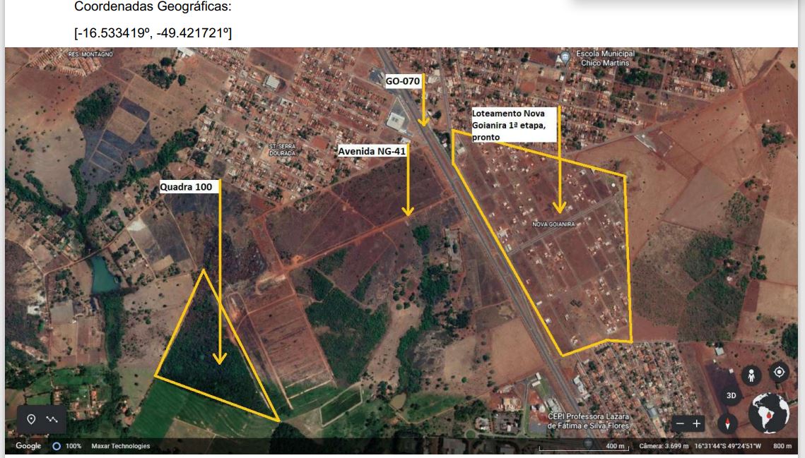Imovel de leilao CAIXA em Goianira Goiás - Lot. nova goianira - Venda direta online