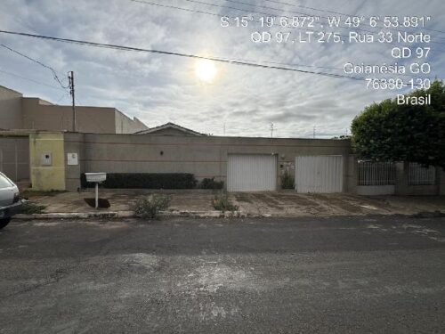 Imóvel de leilão CAIXA em GOIANESIA GO - CARRILHO - Leilão SFI - Edital Único