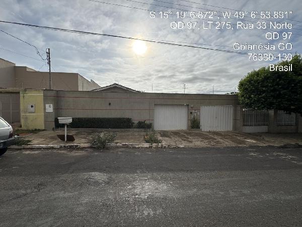 Imovel de leilao CAIXA em Goianesia Goiás - Carrilho - Leilão Sfi - Edital Único