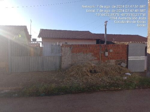 Imóvel de leilão CAIXA em COCALZINHO DE GOIAS GO - ITAMAR NOBREGA II - Venda Direta Online