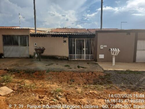 Imóvel de leilão CAIXA em LUZIANIA GO - PARQUE INDUSTRIAL MINGONE - Venda Direta Online