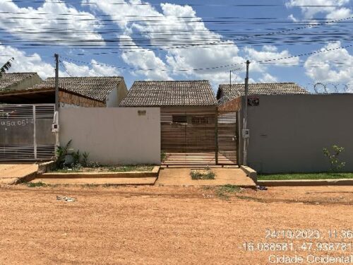 Imóvel de leilão CAIXA em CIDADE OCIDENTAL GO - M R ESTR. DALVA III - Venda Direta Online