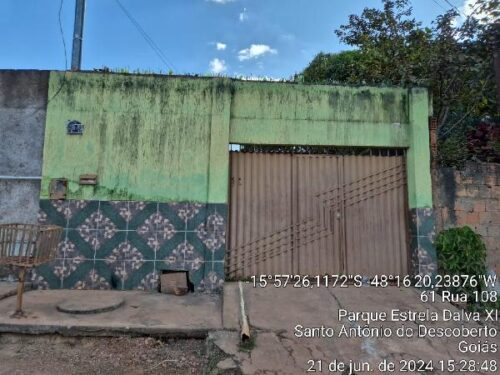 Imóvel de leilão CAIXA em SANTO ANTONIO DO DESCOBERTO GO - PARQUE ESTRELA DALVA XI - Venda Direta Online