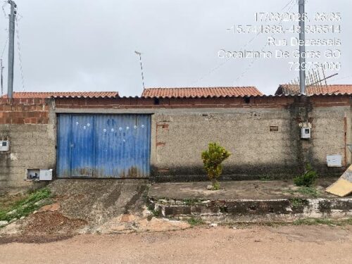 Imóvel de leilão CAIXA em COCALZINHO DE GOIAS GO - ITAMAR NOBREGA II - Venda Direta Online