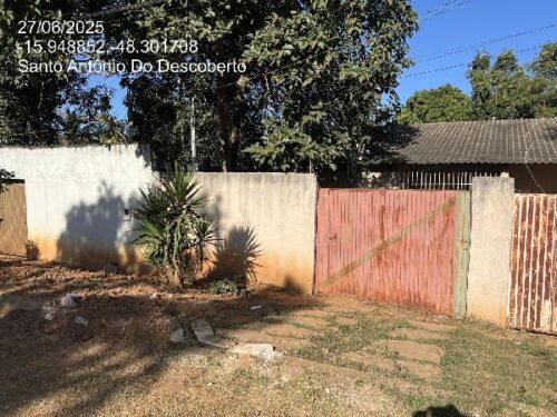 Imóvel de leilão CAIXA em SANTO ANTONIO DO DESCOBERTO GO - JARDIM ANA BEATRIZ I - Venda Direta Online