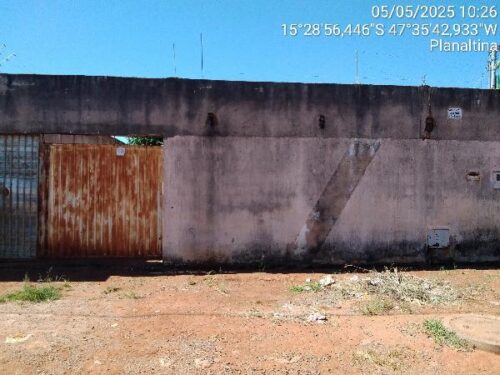 Imóvel de leilão CAIXA em PLANALTINA GO - JARDIM PAQUETA I - Venda Direta Online