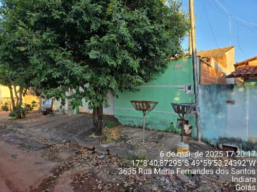 Imovel de leilao CAIXA em Indiara GO - Sao Simao Ii - Venda Direta Online