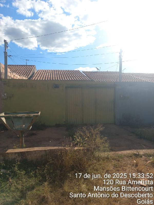 Imovel de leilao CAIXA em Santo Antonio do Descoberto Goiás - Mansoes Bittencourt - Venda Direta Online