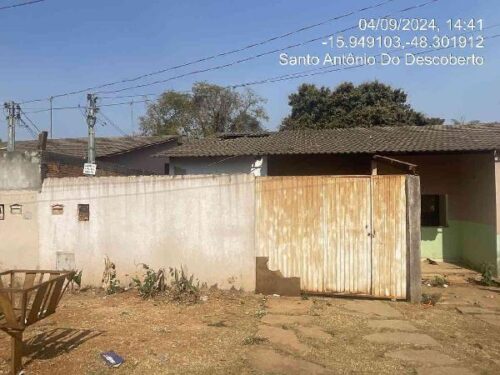 Imóvel de leilão CAIXA em SANTO ANTONIO DO DESCOBERTO GO - JARDIM ANA BEATRIZ I - Venda Direta Online