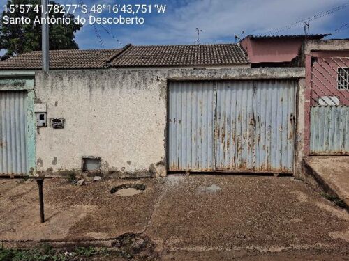 Imóvel de leilão CAIXA em SANTO ANTONIO DO DESCOBERTO GO - PARQUE ESTRELA DALVA XI - Venda Direta Online
