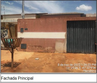 Imóvel de leilão CAIXA em PLANALTINA GO - SETOR AEROPORTO (MUTIRAO) - Venda Direta Online