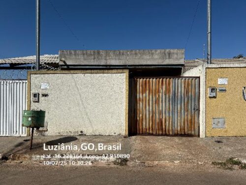 Imóvel de leilão CAIXA em LUZIANIA GO - VILA GUARA - Venda Direta Online