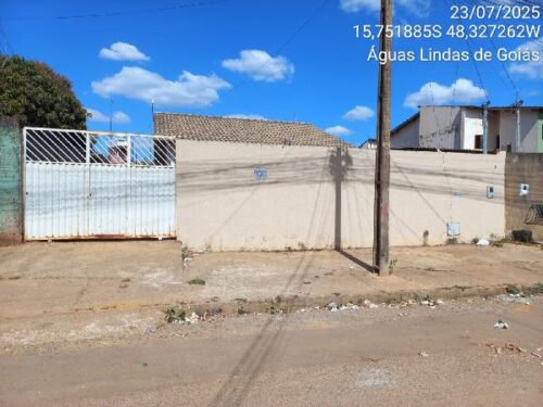 Imóvel de leilão CAIXA em AGUAS LINDAS DE GOIAS GO - JARDIM AMERICA II - Venda Direta Online