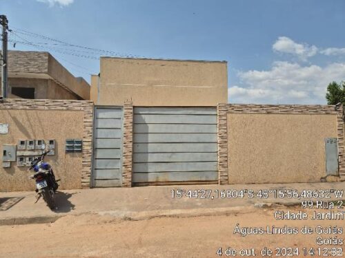 Imóvel de leilão CAIXA em AGUAS LINDAS DE GOIAS GO - CIDADE JARDIM - Venda Direta Online