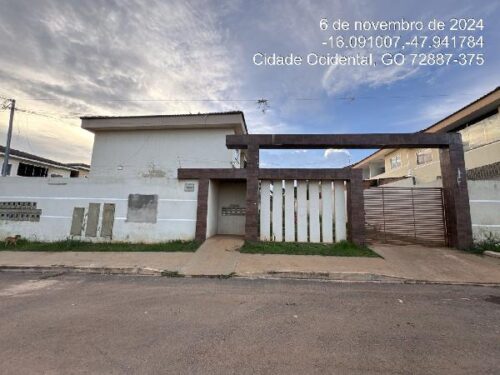 Imóvel de leilão CAIXA em CIDADE OCIDENTAL GO - MANSOES RECREIO ESTRELA D'ALVA III - Venda Direta Online