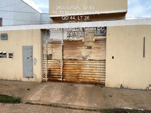 Imóvel de leilão CAIXA em AGUAS LINDAS DE GOIAS GO - JARDIM PEROLA DA BARRAGEM II - Venda Direta Online