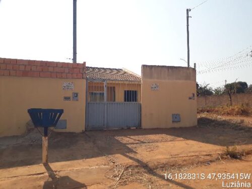Imóvel de leilão CAIXA em LUZIANIA GO - PARQUE SANTA FE - Venda Direta Online