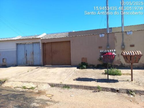 Imóvel de leilão CAIXA em SANTO ANTONIO DO DESCOBERTO GO - JARDIM ANA BEATRIZ II - Venda Direta Online