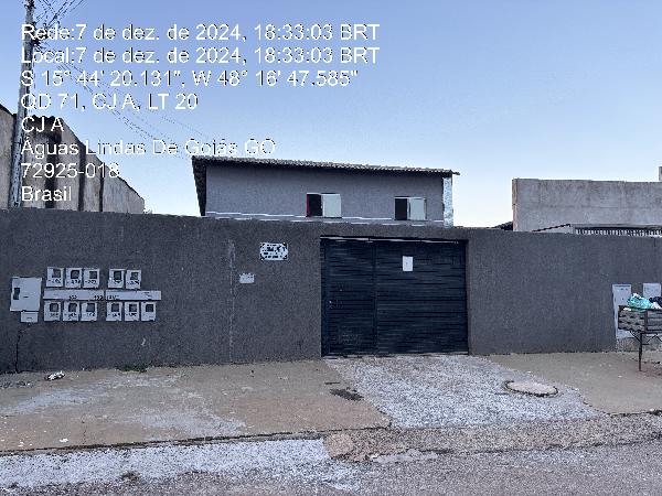 Imovel de leilao CAIXA em Aguas lindas de goias Goiás - Parque da barragem setor 09 - Venda direta online