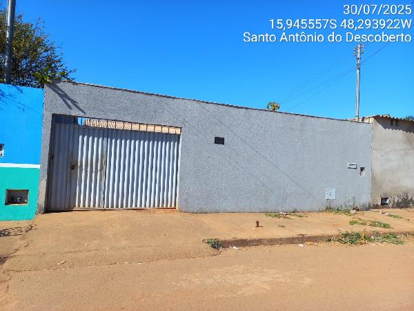 Imovel de leilao CAIXA em Santo Antonio do Descoberto Goiás - Vila Esperanca - Venda Direta Online