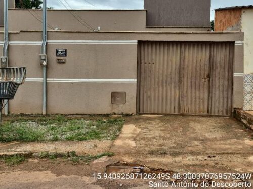 Imovel de leilao CAIXA em Santo Antonio do Descoberto GO - Jardim Ana Beatriz Ii - Venda Direta Online