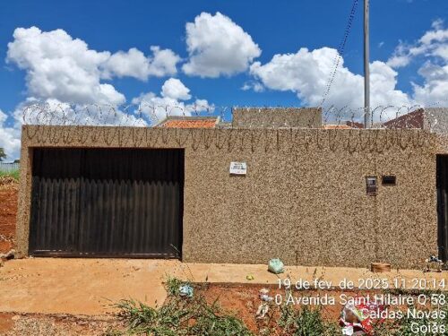 Imóvel de leilão CAIXA em CALDAS NOVAS GO - JARDIM PRIVE DAS CALDAS - Venda Direta Online