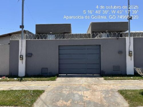 Imóvel de leilão CAIXA em APARECIDA DE GOIANIA GO - INDEPENDENCIA - 3O COMPLEMENTO - Leilão SFI - Edital Único