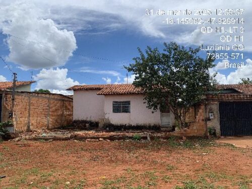 Imóvel de leilão CAIXA em LUZIANIA GO - CIDADE JARDIM MARILIA - Venda Direta Online