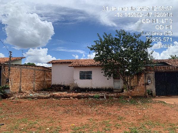 Imovel de leilao CAIXA em Luziania Goiás - Cidade Jardim Marilia - Venda Direta Online