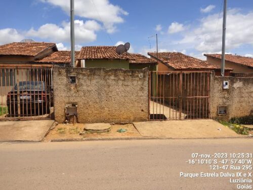 Imóvel de leilão CAIXA em LUZIANIA GO - PARQUE ESTRELA DALVA X - Venda Direta Online